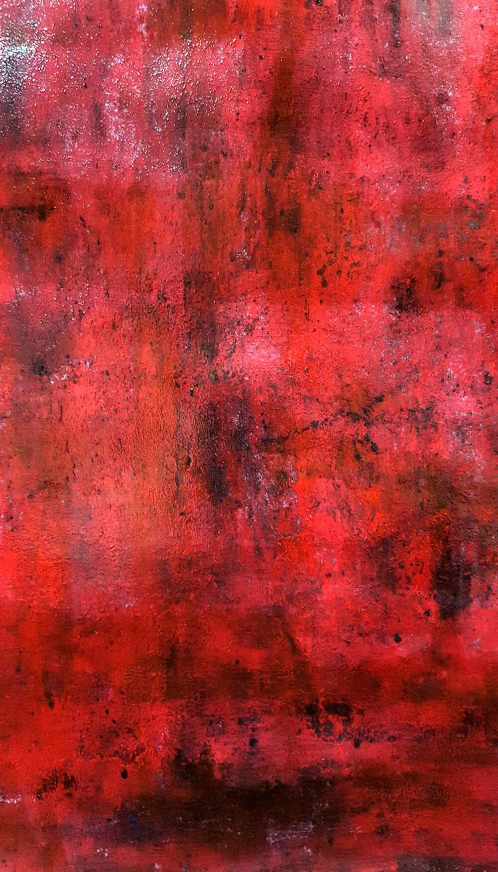 Porphyre ~ Encre de Chine & Acrylique ~ 80 x 120 / 250g (non encadré) – Image 2