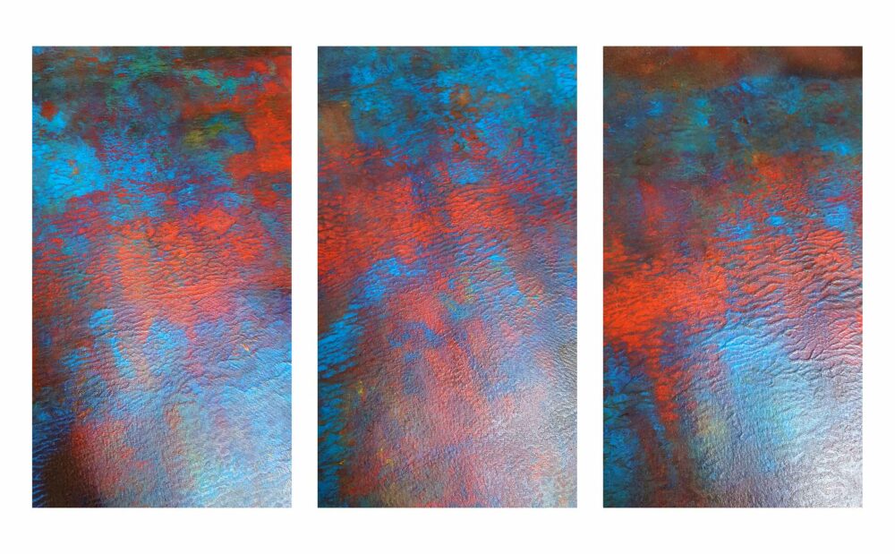 Songe d’une nuit d’été  ~ Acrylique ~ 66 x 77 cm / Montval 400g (non encadré)