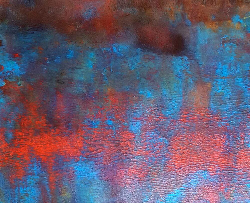 Songe d’une nuit d’été  ~ Acrylique ~ 66 x 77 cm / Montval 400g (non encadré) – Image 3