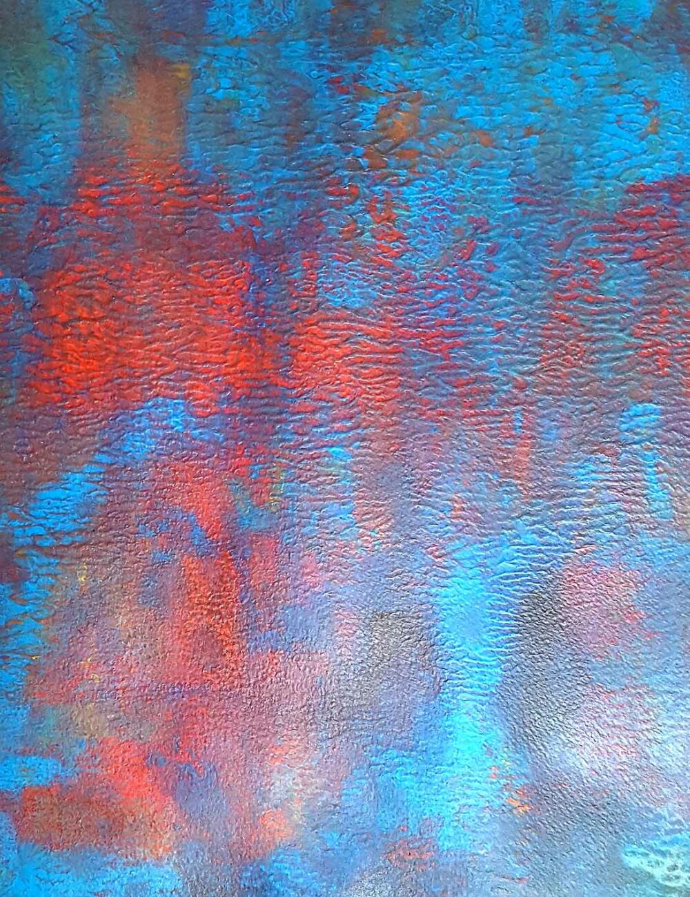 Songe d’une nuit d’été  ~ Acrylique ~ 66 x 77 cm / Montval 400g (non encadré) – Image 2