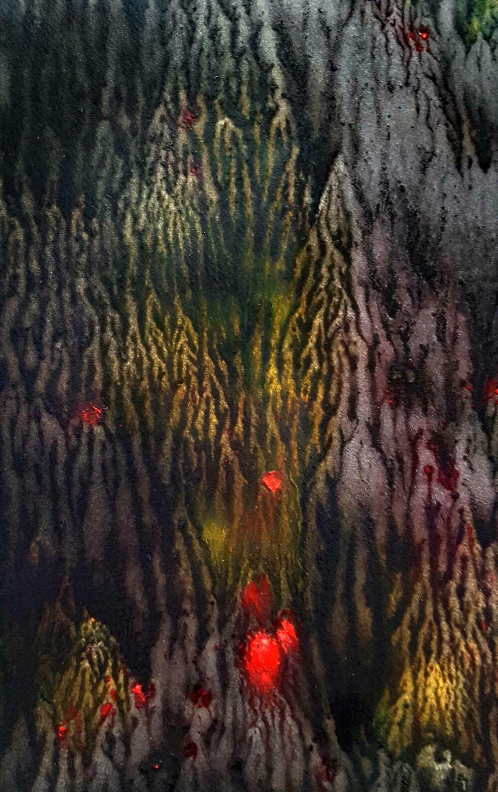 The Wonderful Land of Oz ~ Acrylique, Encre de Chine & Fusain ~ 66 x 77 cm / Montval 400g (non encadré) – Image 9