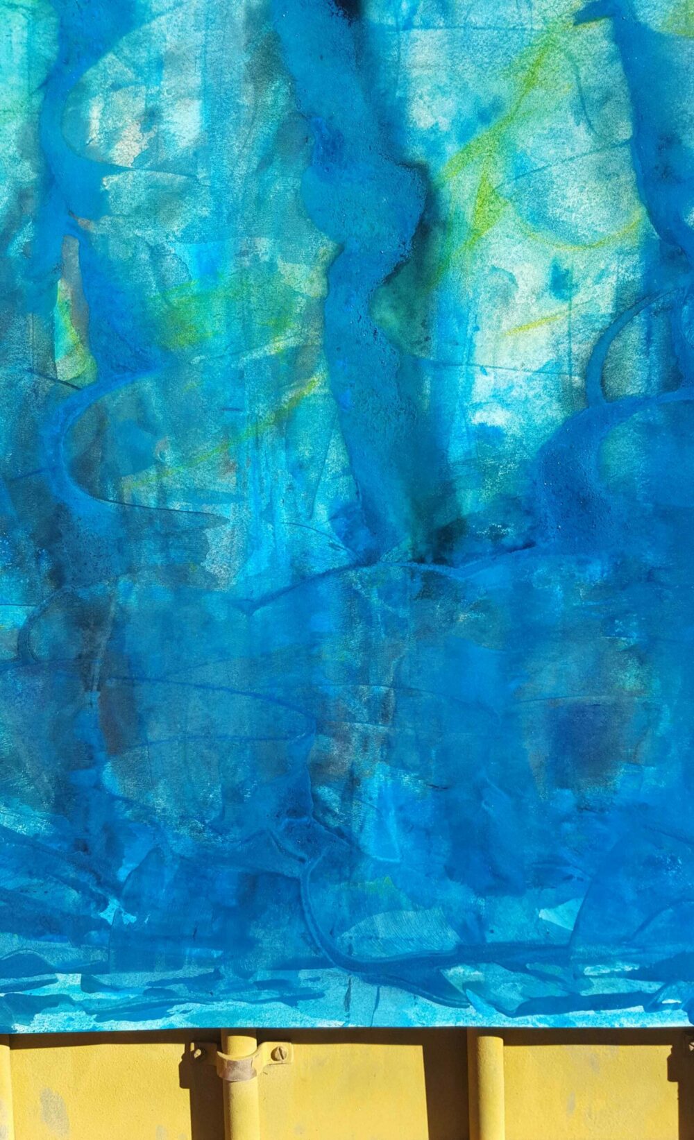 Les Eaux de La Vis ~ Aquarelle & Pastels ~ 80 x 120 / 250g (non encadré) – Image 14