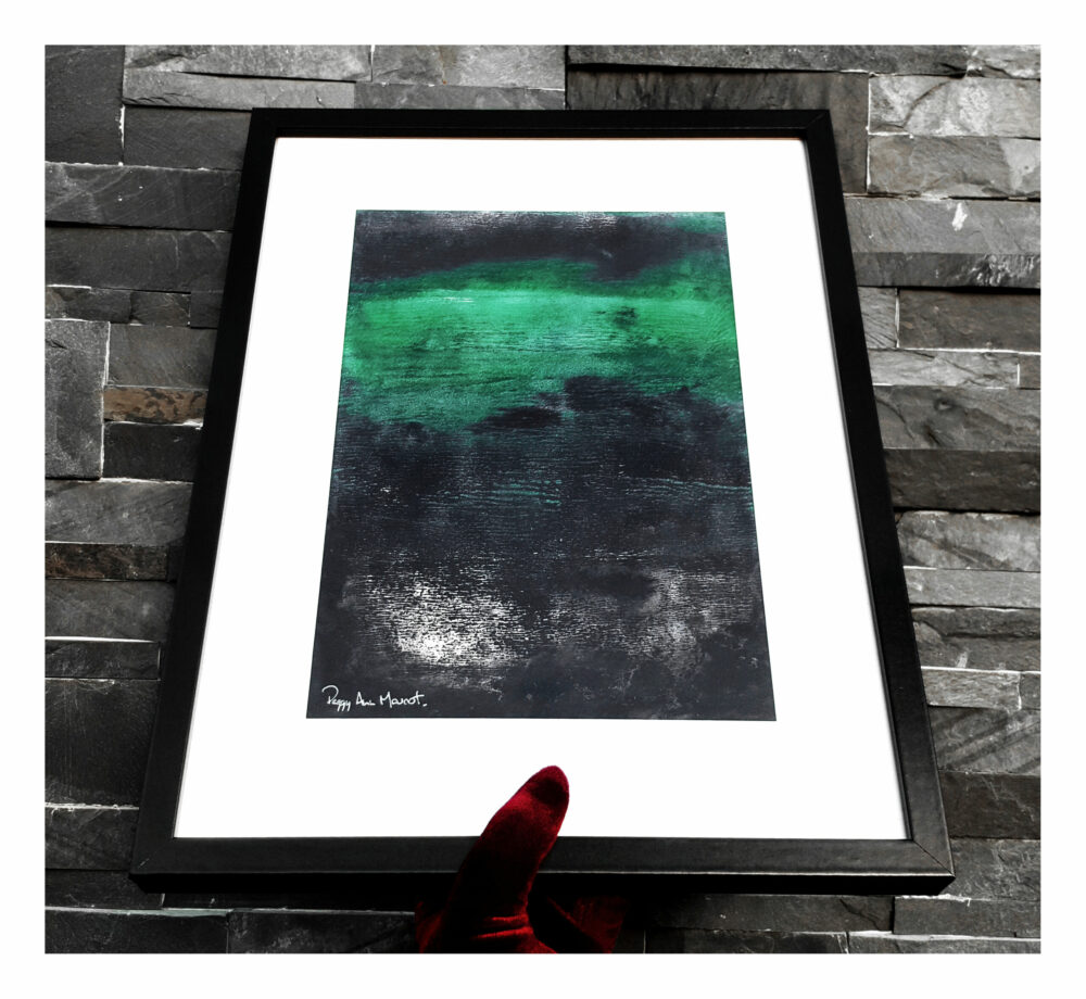 Ness ~ Encre de Chine & Acrylique ~ Encadré 30x40 – Image 14