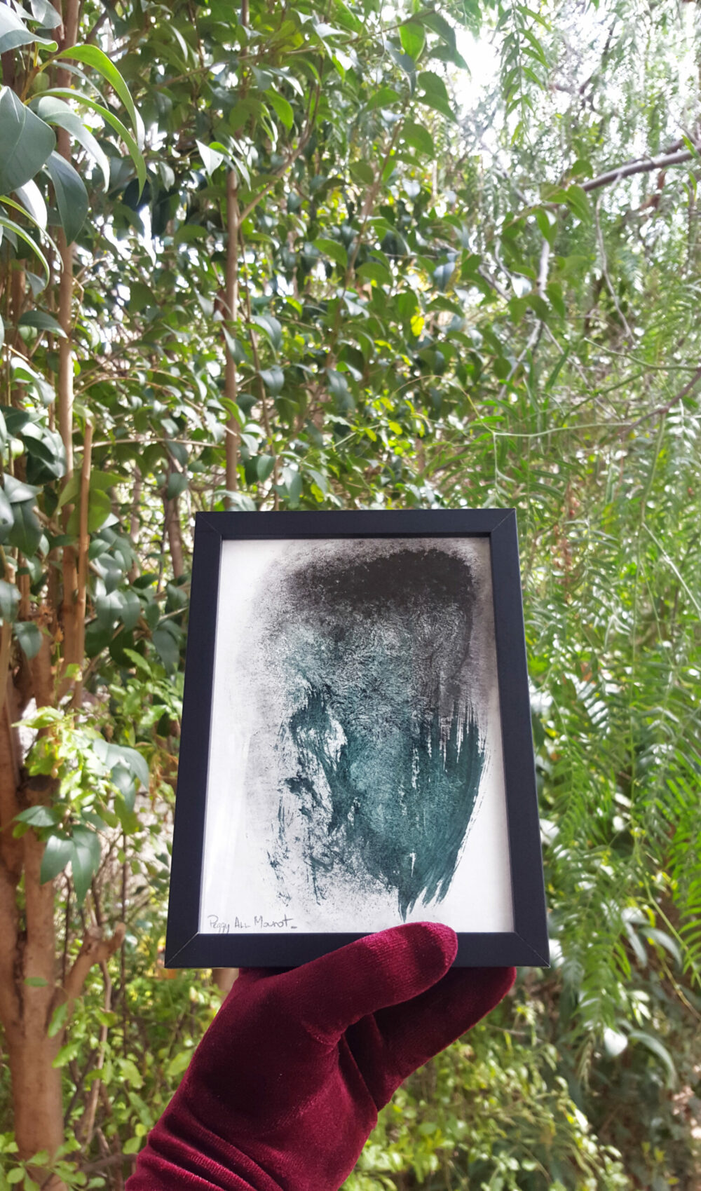The Prow ~ Dessin à l'Encre de Chine & Acrylique ~ 13x18 Encadré – Image 9
