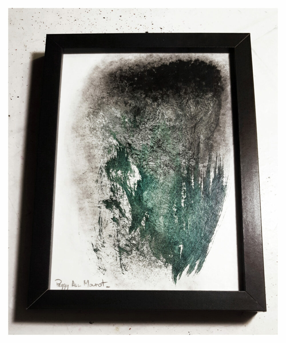 The Prow ~ Dessin à l'Encre de Chine & Acrylique ~ 13x18 Encadré – Image 3