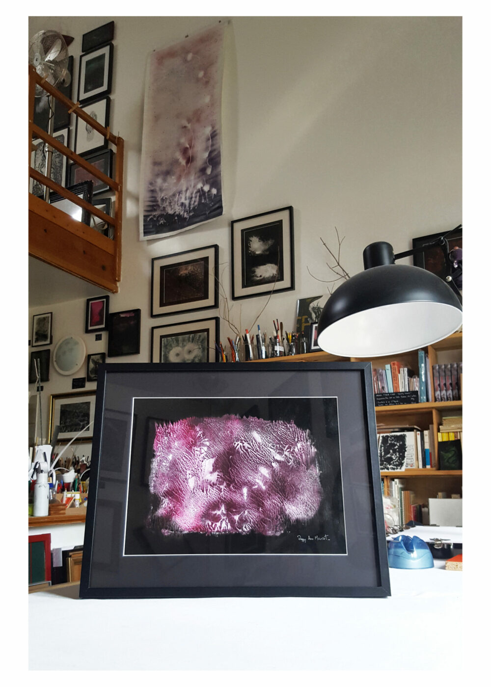 L’Île des Morts (Dead Island III) ~ Encre de Chine & Acrylique ~ Encadré 40×50