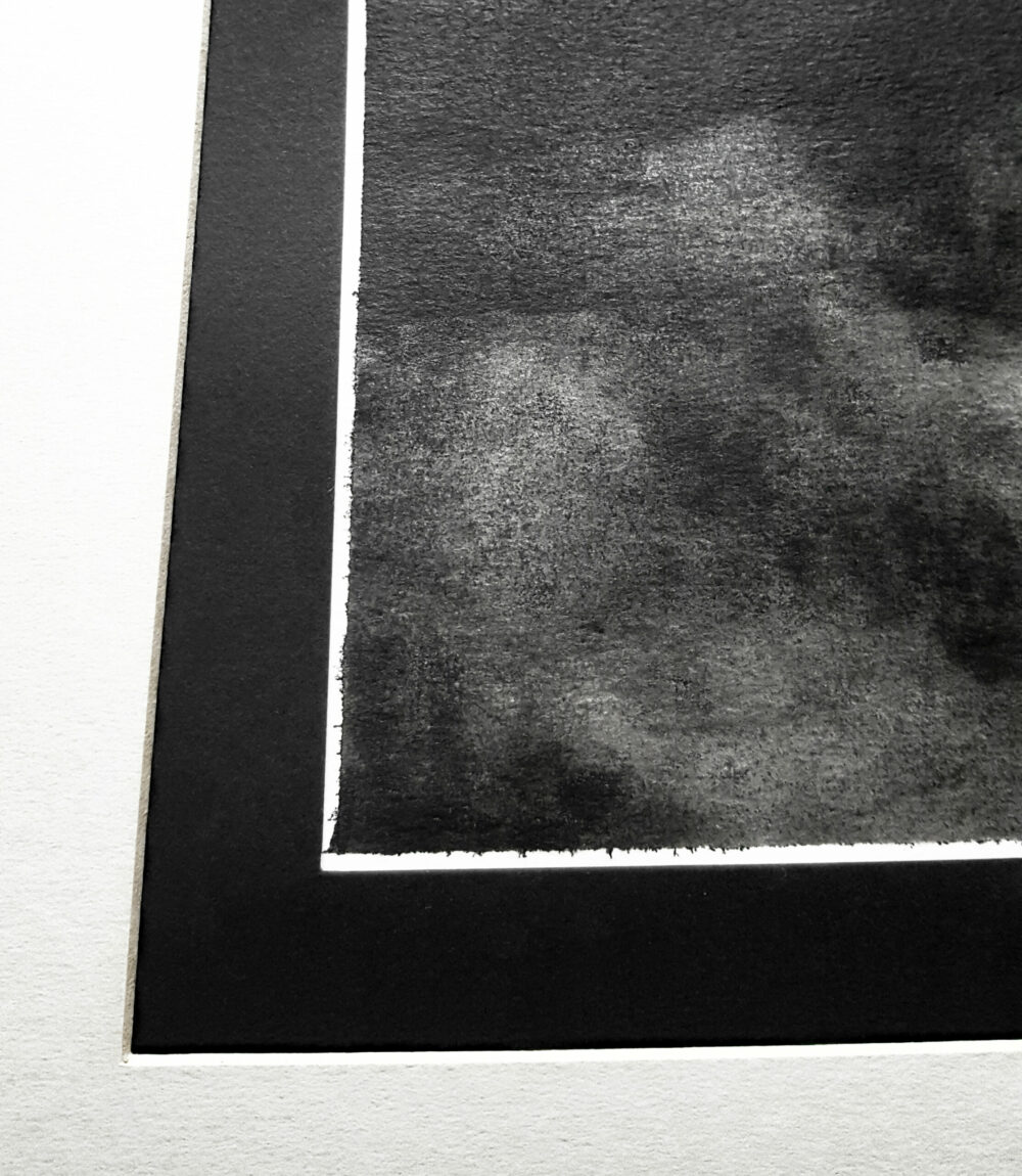 Night ~ Lavis ~ Encre de Chine ~ 40x50 Encadré – Image 14