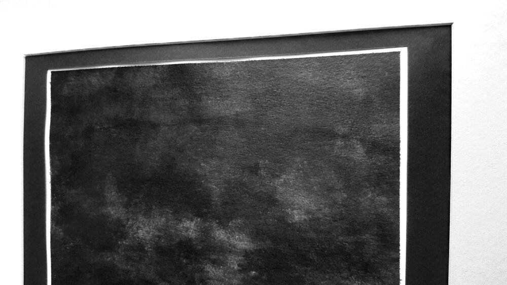 Night ~ Lavis ~ Encre de Chine ~ 40x50 Encadré – Image 9