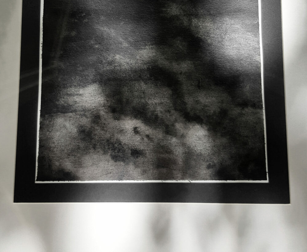 Night ~ Lavis ~ Encre de Chine ~ 40x50 Encadré – Image 20