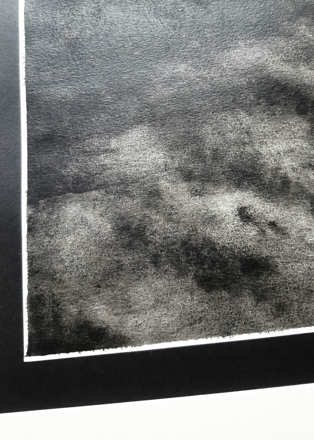 Night ~ Lavis ~ Encre de Chine ~ 40x50 Encadré – Image 10