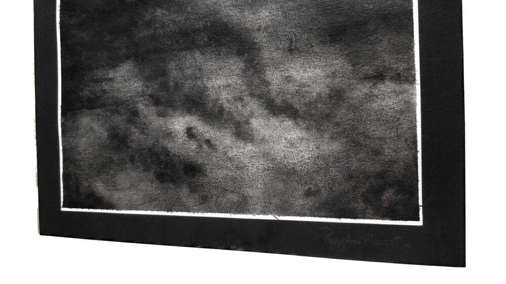 Night ~ Lavis ~ Encre de Chine ~ 40x50 Encadré – Image 17