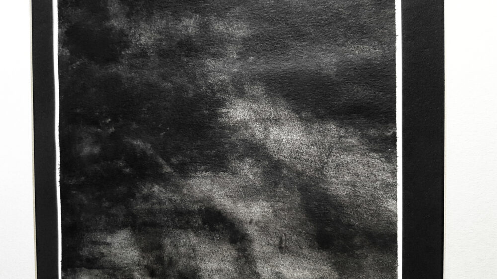 Night ~ Lavis ~ Encre de Chine ~ 40x50 Encadré – Image 13