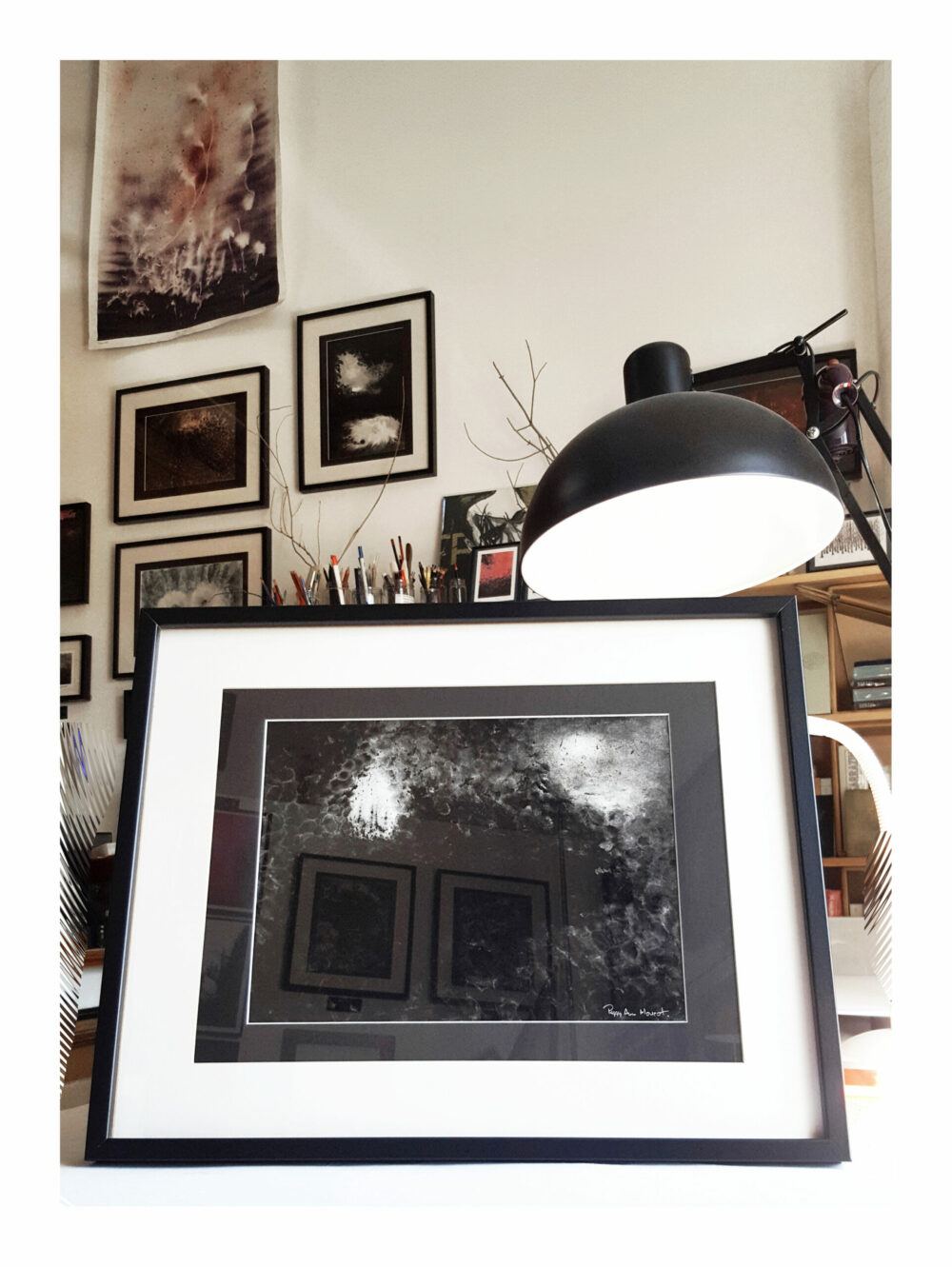 Tomorrow’s Lights ~ Peinture Acrylique ~ 40×50 Encadré – Image 3