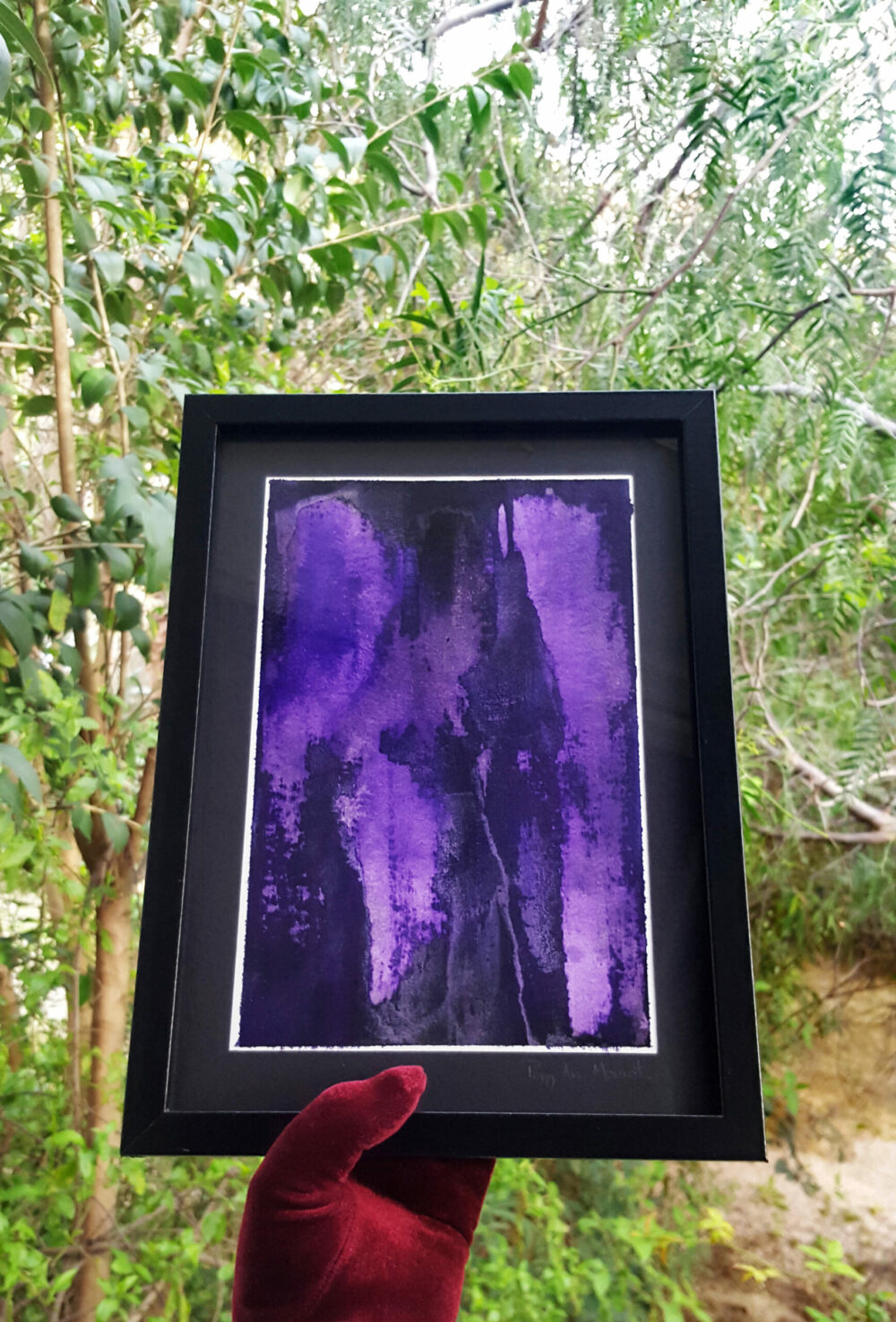 The Past ~ Acrylique / 290g Satiné ~ [ 21 x 29,7 ] Encadré – Image 9
