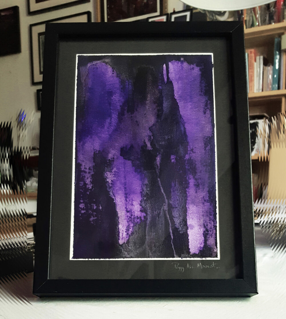 The Past ~ Acrylique / 290g Satiné ~ [ 21 x 29,7 ] Encadré – Image 7