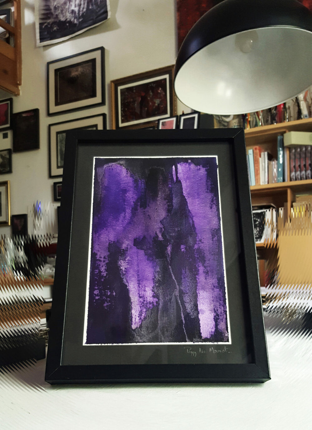 The Past ~ Acrylique / 290g Satiné ~ [ 21 x 29,7 ] Encadré – Image 4