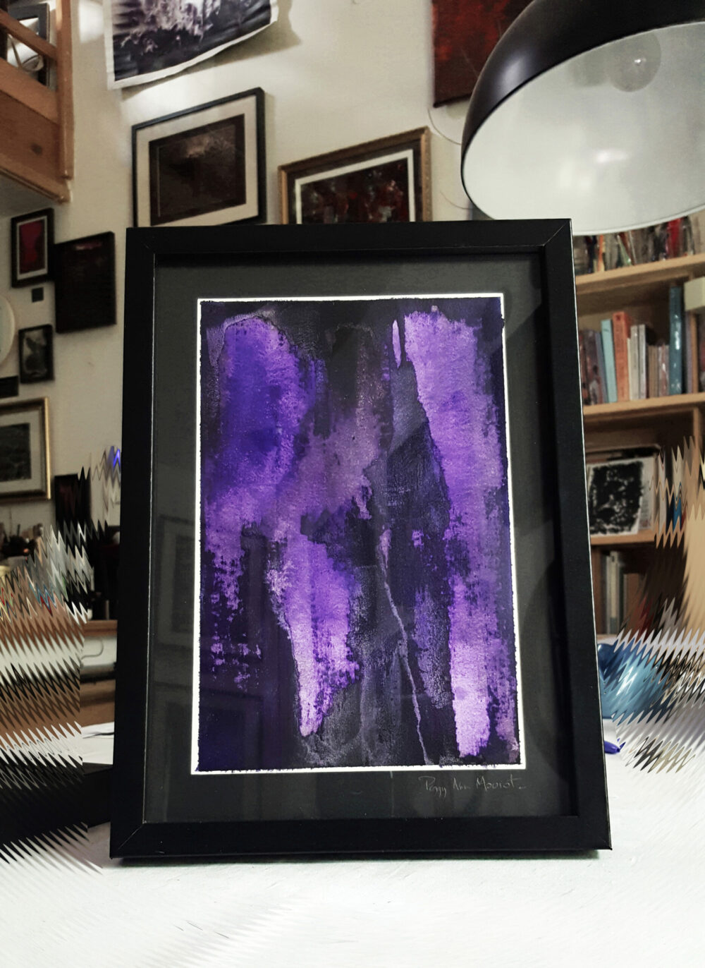 The Past ~ Acrylique / 290g Satiné ~ [ 21 x 29,7 ] Encadré – Image 3