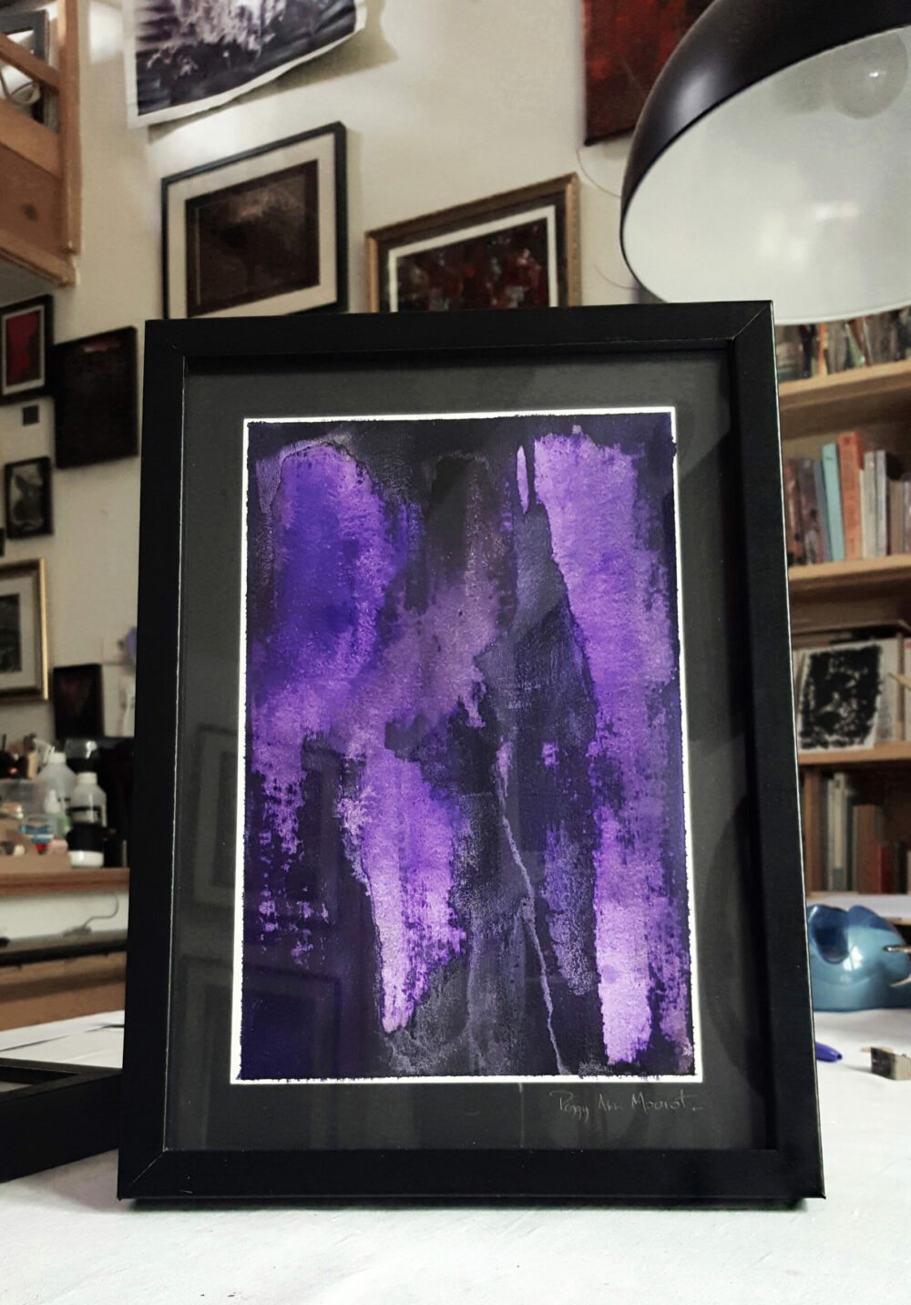 The Past ~ Acrylique / 290g Satiné ~ [ 21 x 29,7 ] Encadré – Image 2