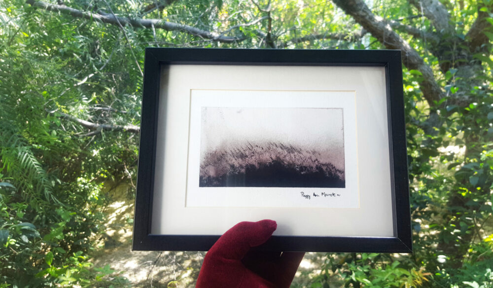 Und Blitz ~ Dessin à l'Aquarelle & Encre de Chine ~ Encadré 18×24 – Image 2