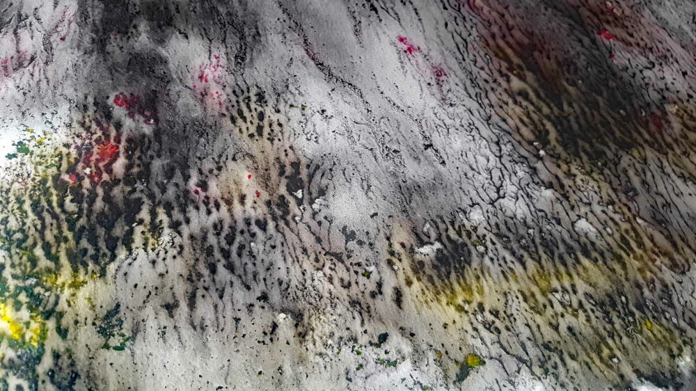 The Glade ~ Aquarelle, Encre de Chine & Acrylique ~ 66 x 77 cm / Montval 400g (non encadré) – Image 17