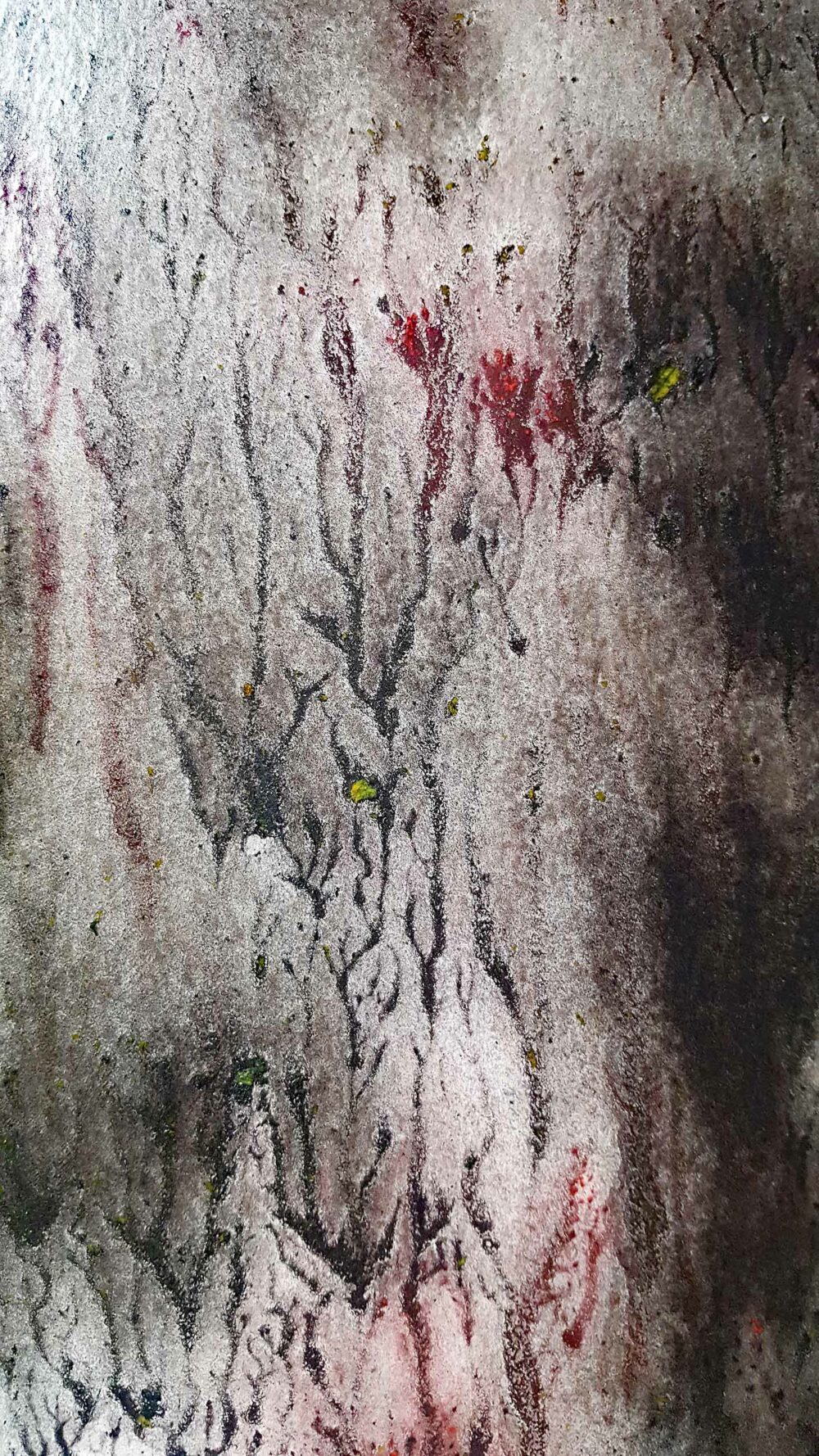 The Glade ~ Aquarelle, Encre de Chine & Acrylique ~ 66 x 77 cm / Montval 400g (non encadré) – Image 12