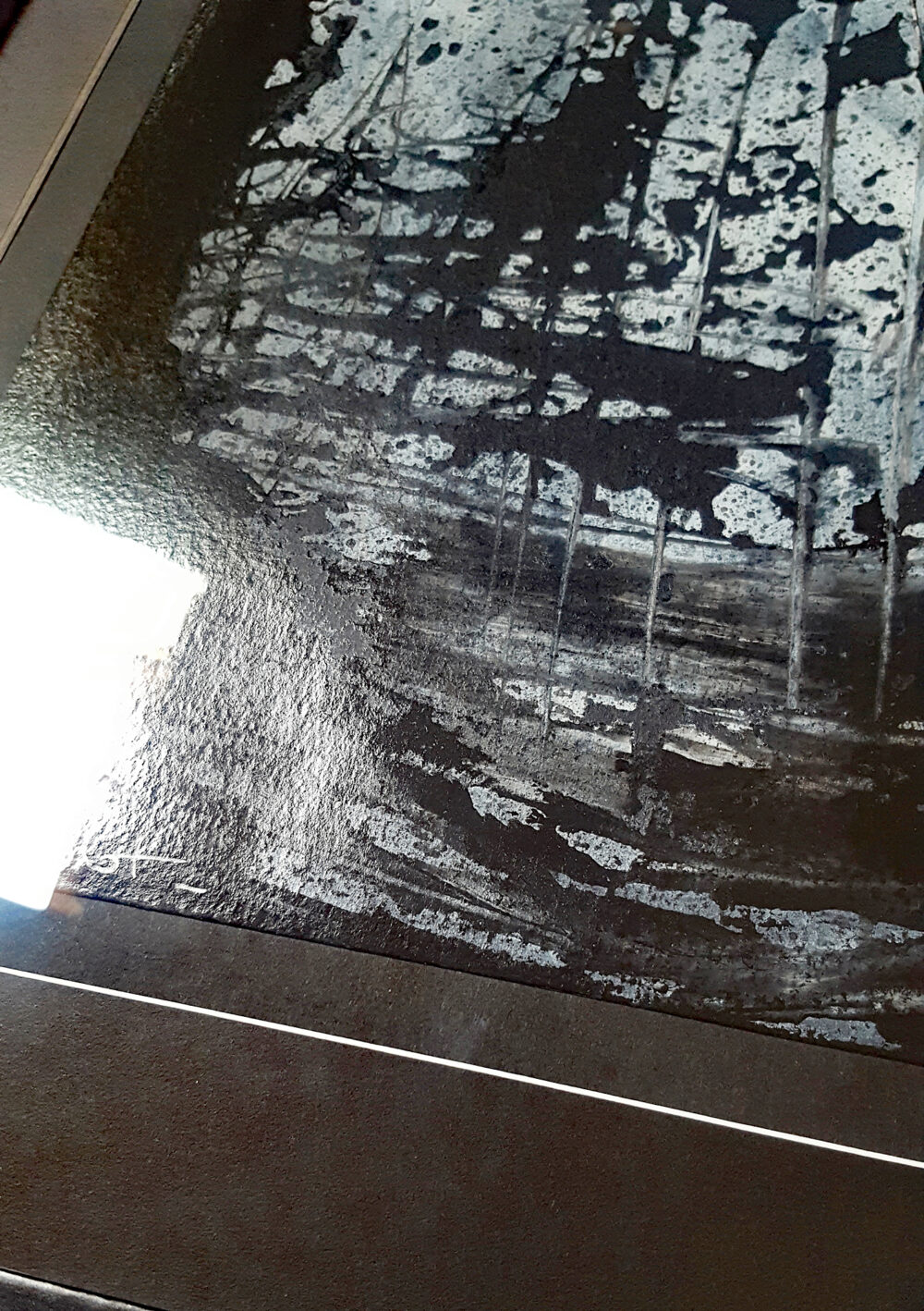 The Wreck ~ Encre de Chine, Acrylique & Pastels ~ Encadré 30x40 – Image 10
